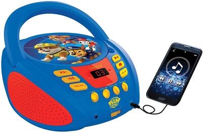 Paw Patrol CD-Spiller, Blå/Rød