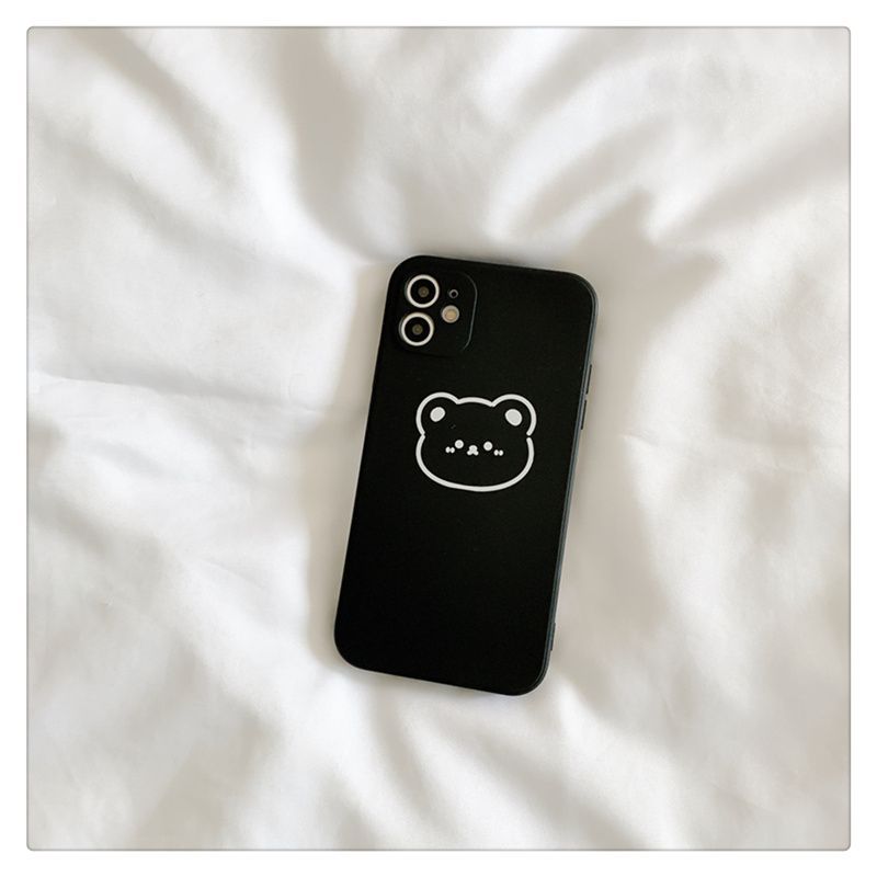 Muniepolis - Bear telefoonhoesje - iPhone 12 Pro Max / 12 Pro / 12 / 12 mini / 11 Pro Max / 11 Pro / 11 / SE / XS Max / XS / XR / X / SE 2 / 8 / 8 Plus / 7 / 7 Plus