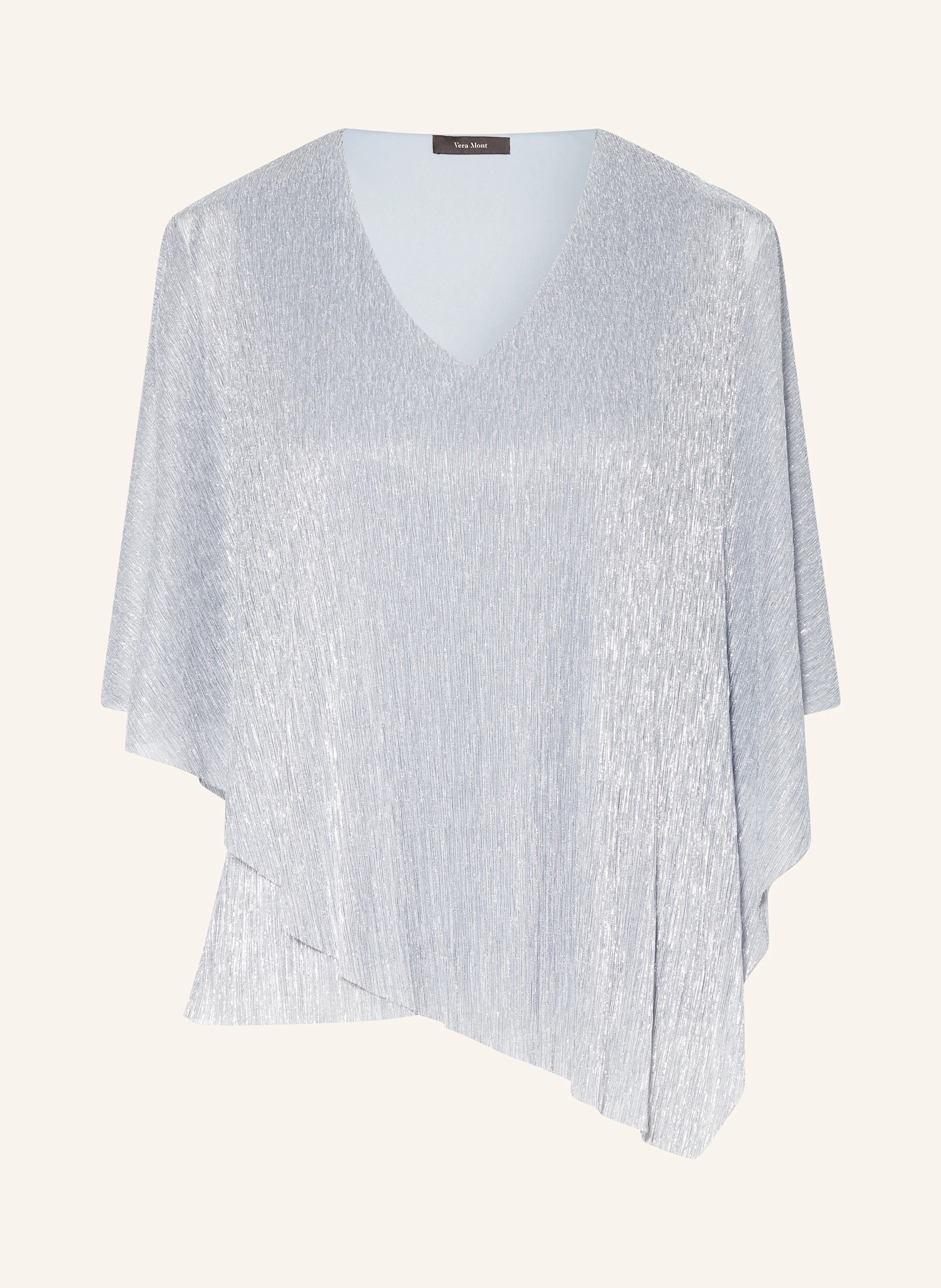 Vera Mont Cold-Shoulder-Bluse mit Glitzergarn