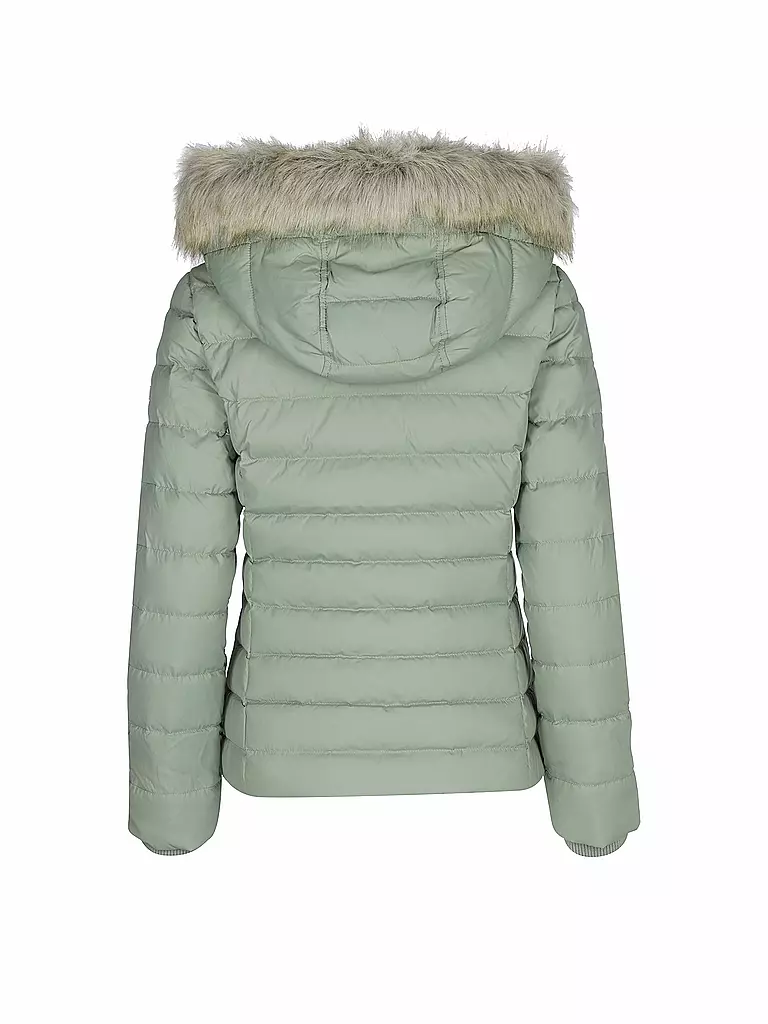 TOMMY JEANS Daunenjacke Martina grün