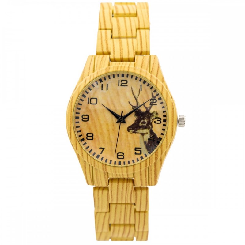 Montre Homme CHTIME bracelet Plastique Marron