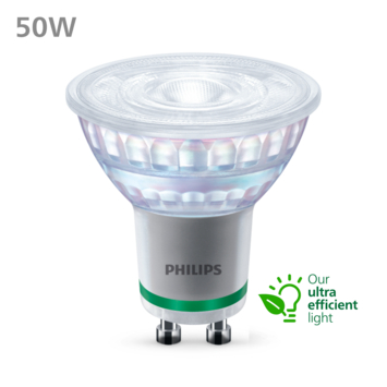 Philips ultra efficient LED GU10 spot 50W 2700K