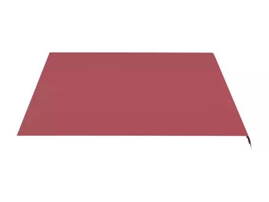 Tissu de remplacement pour auvent Bordeaux rouge 4,5x3,5 m