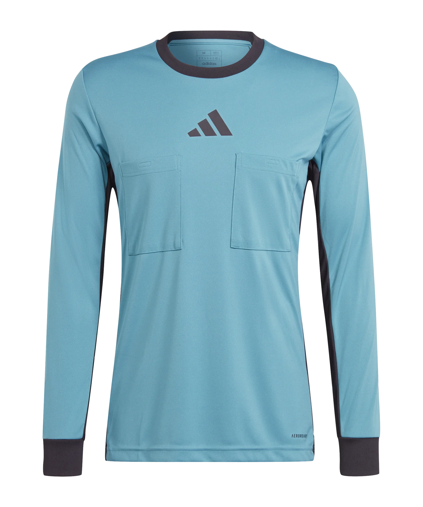 adidas Referee 24 Schiedsrichtertrikot langarm Blau