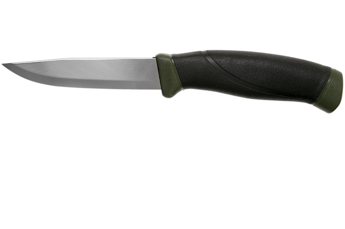 Mora Companion MG stainless groen, bushcraftmes