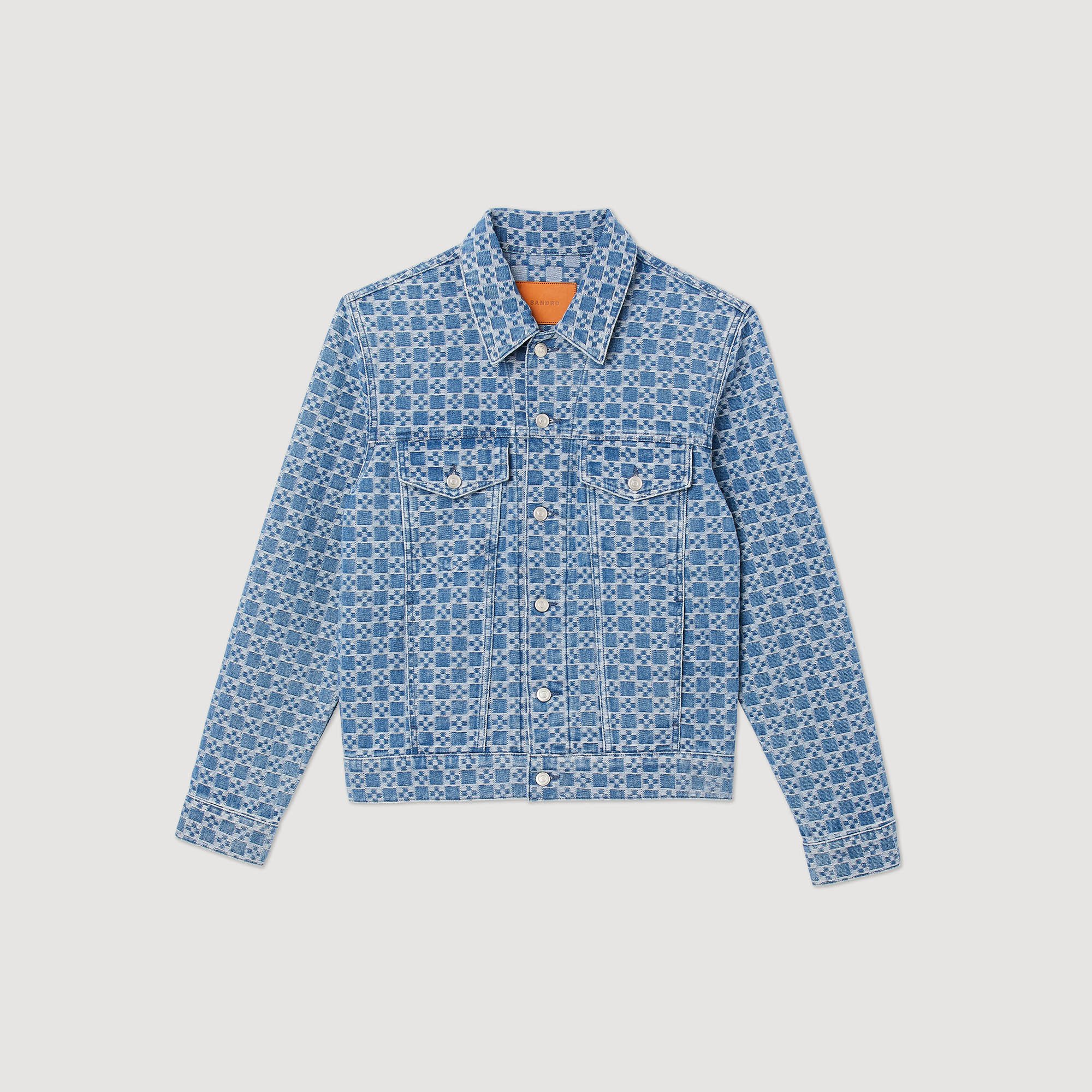 Blouson en denim Square Cross