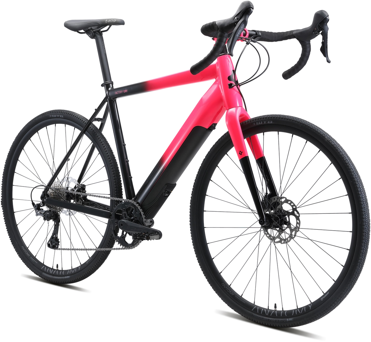 Flash Factory GRV Glossy Black/Pink Fade