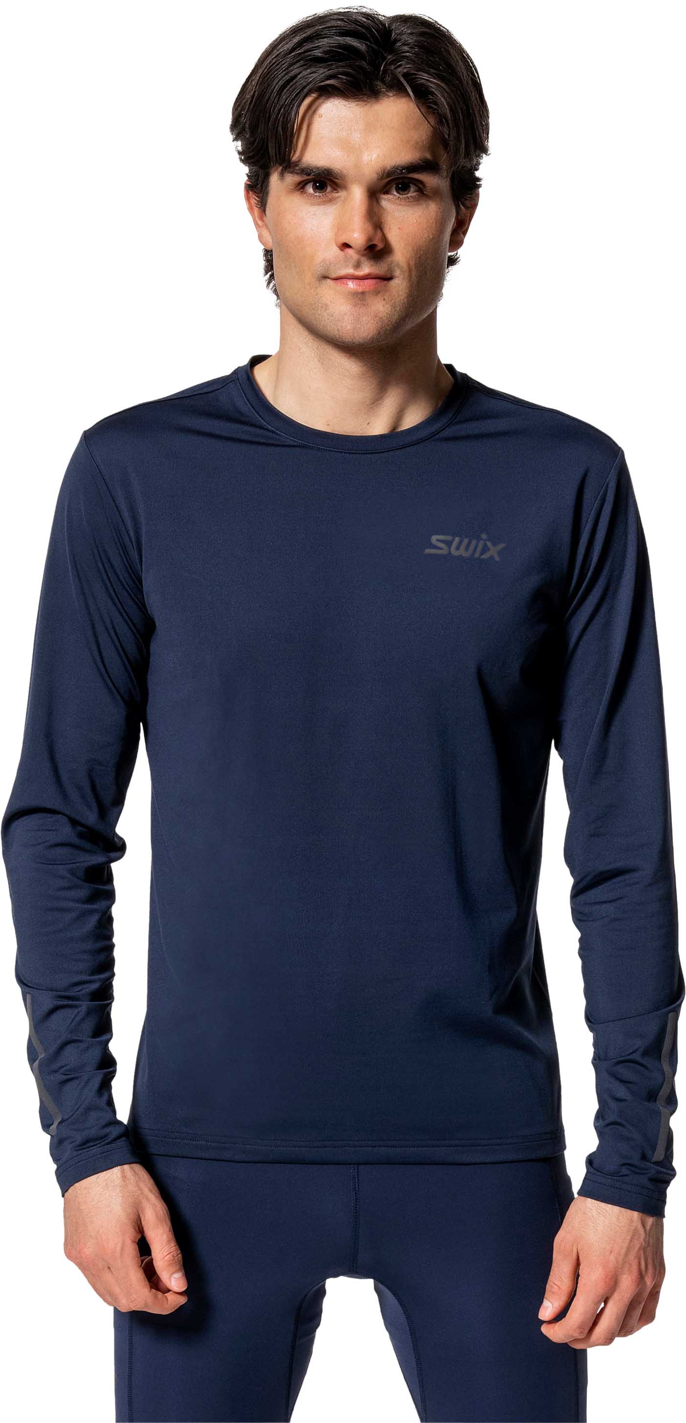 Pace NTS Long Sleeve Baselayer Herre Dark Navy/Black