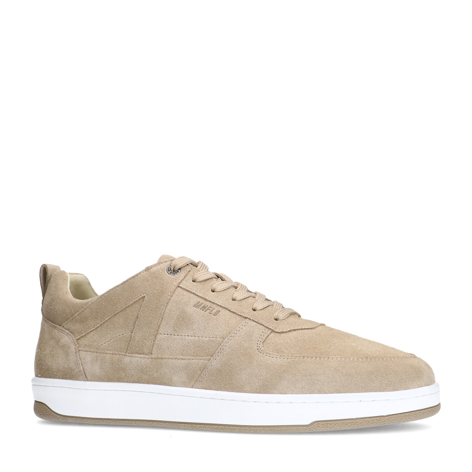 Beige suède sneakers