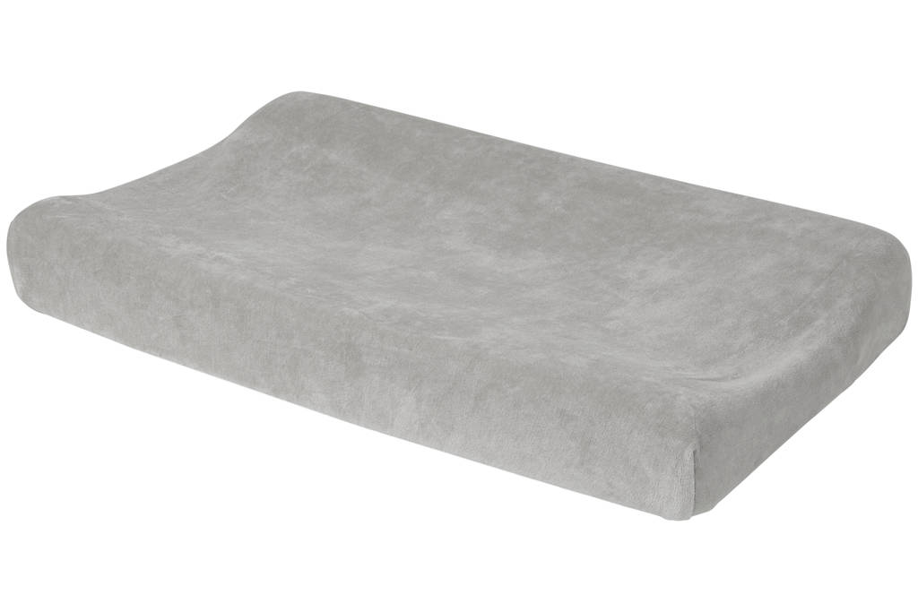 aankleedkussenhoes Velvet light grey