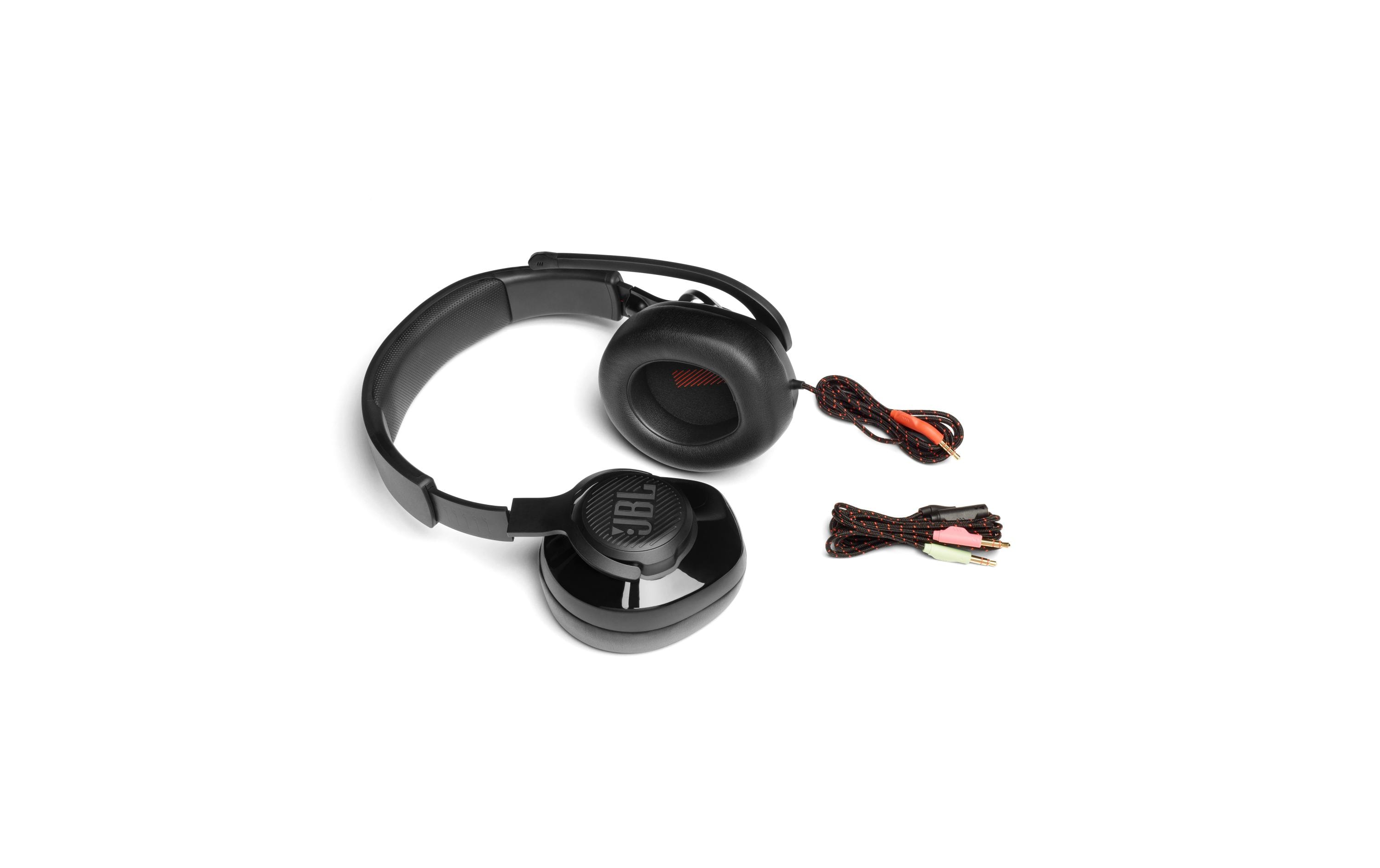Headset Quantum 200 SchwarzKabelgebundenes Over-Ear-Gaming-Headset mit klappbarem Mikro