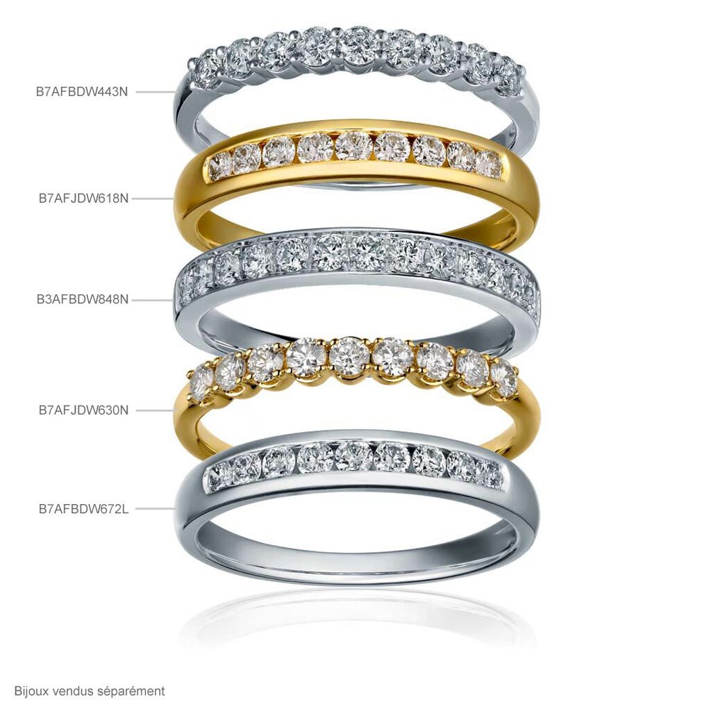 Alliance Rhea Or Jaune Diamant