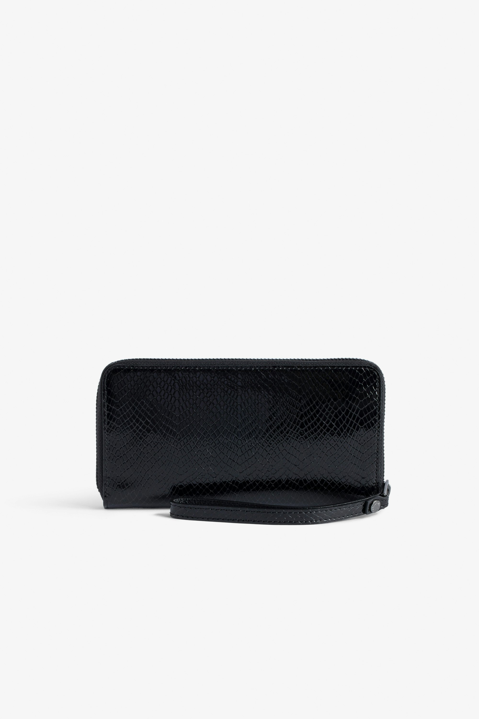 Portefeuille Compagnon Glossy Wild Embossé