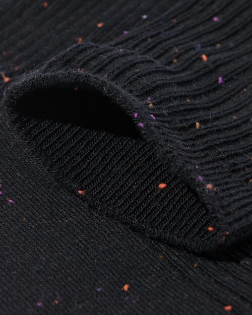 chaussettes femme avec coton noir
