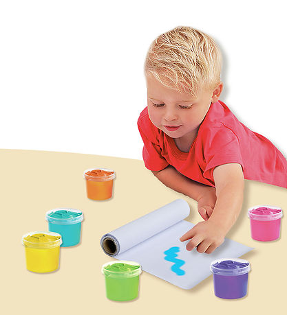 SES Creative - Fingerfarbe Mega-Set - 6x110ml
