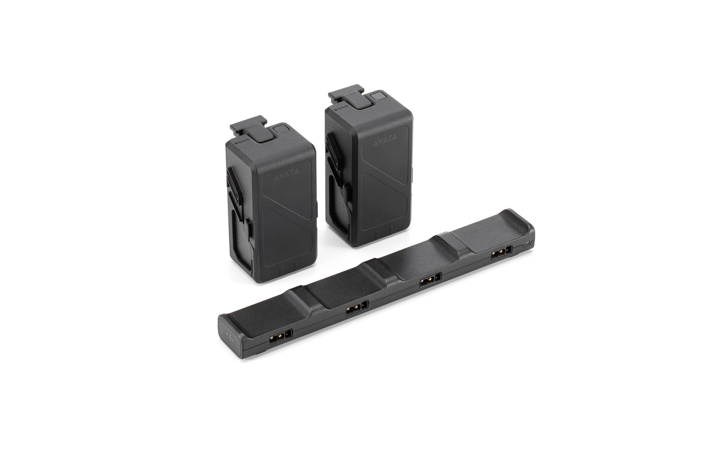 Fly More Kit Avata mit 2 Akkus<br>Ladegerät-Hub & 2x Intelligent Flight Battery zu DJI Avata