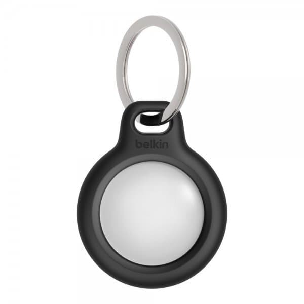 Belkin AirTag Holder Secure Holder with Keyring 4-pak Sort
