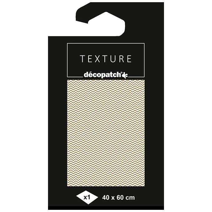 Papier Texture Décopatch n°780 - 1 feuille 40x60cm - Or