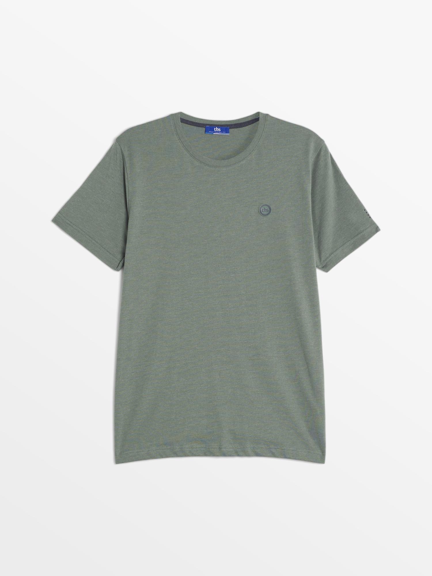 Tee Shirt Homme Manches Courtes Vert