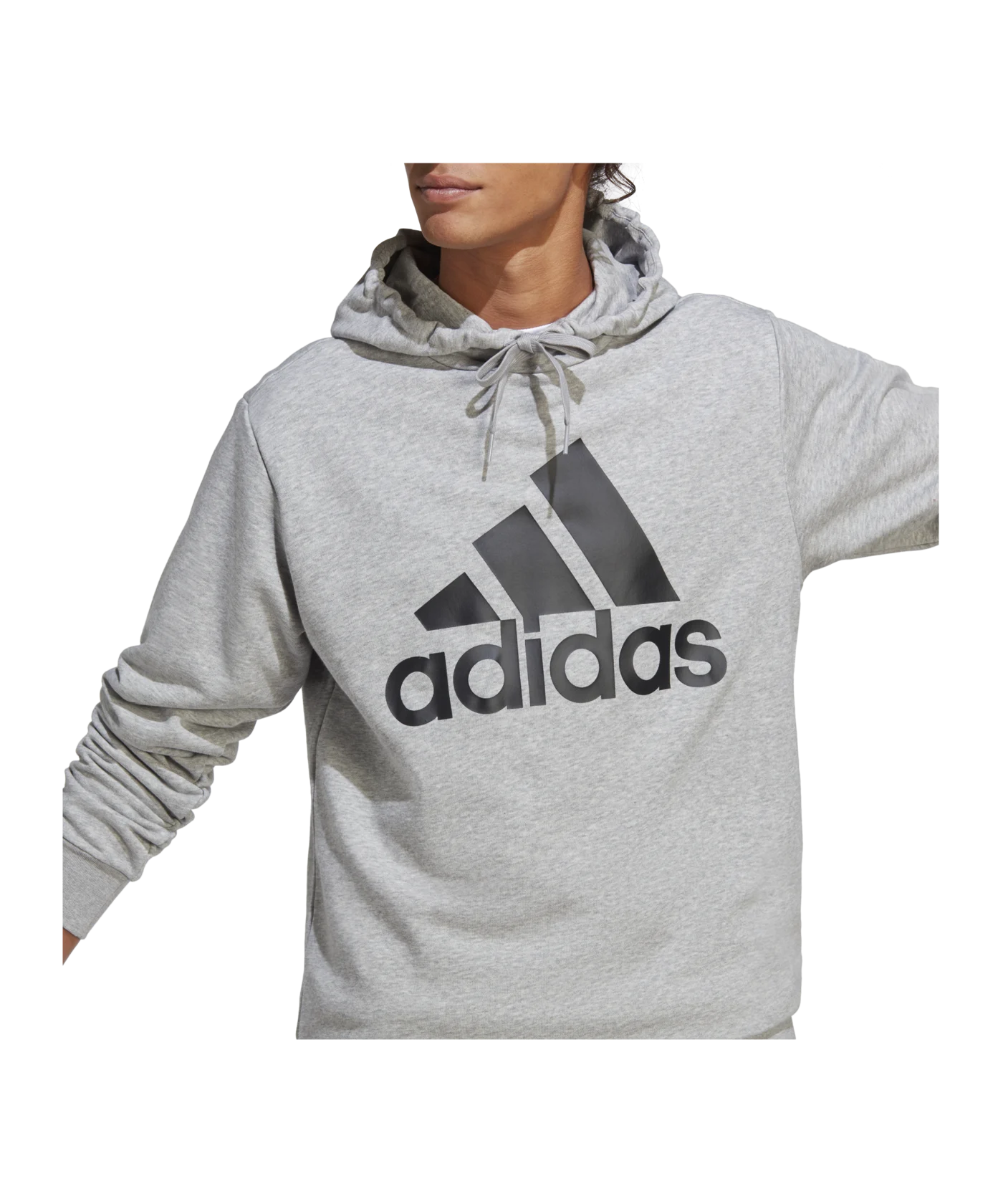 adidas Big Logo Terry Track Suit Grey