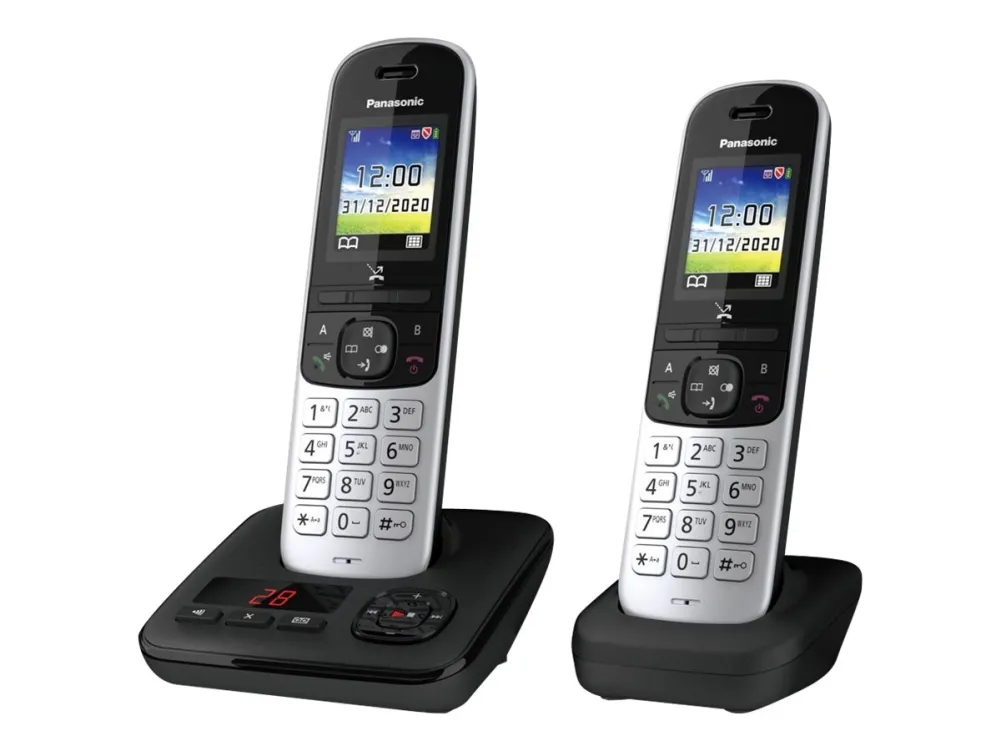 Panasonic KX-TGH722GS schwarz DECT/AB