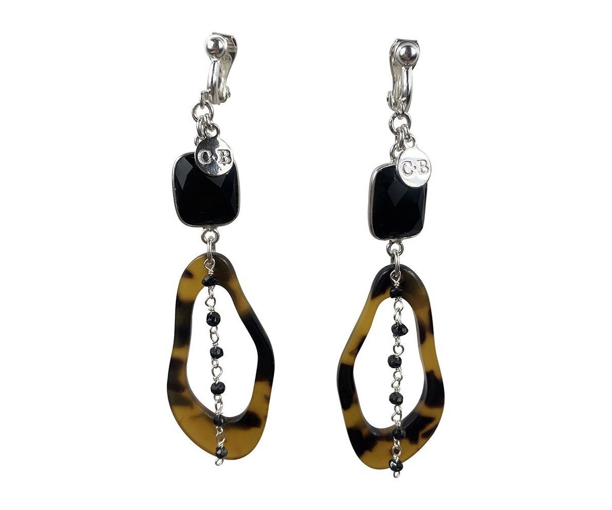 Boucle d'oreilles Clip Johanna argent