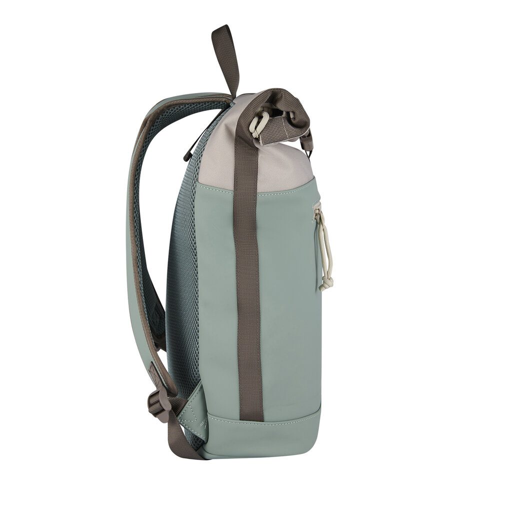 New Rebels Backham New York Rolltop Backpack Salie Green – Beige