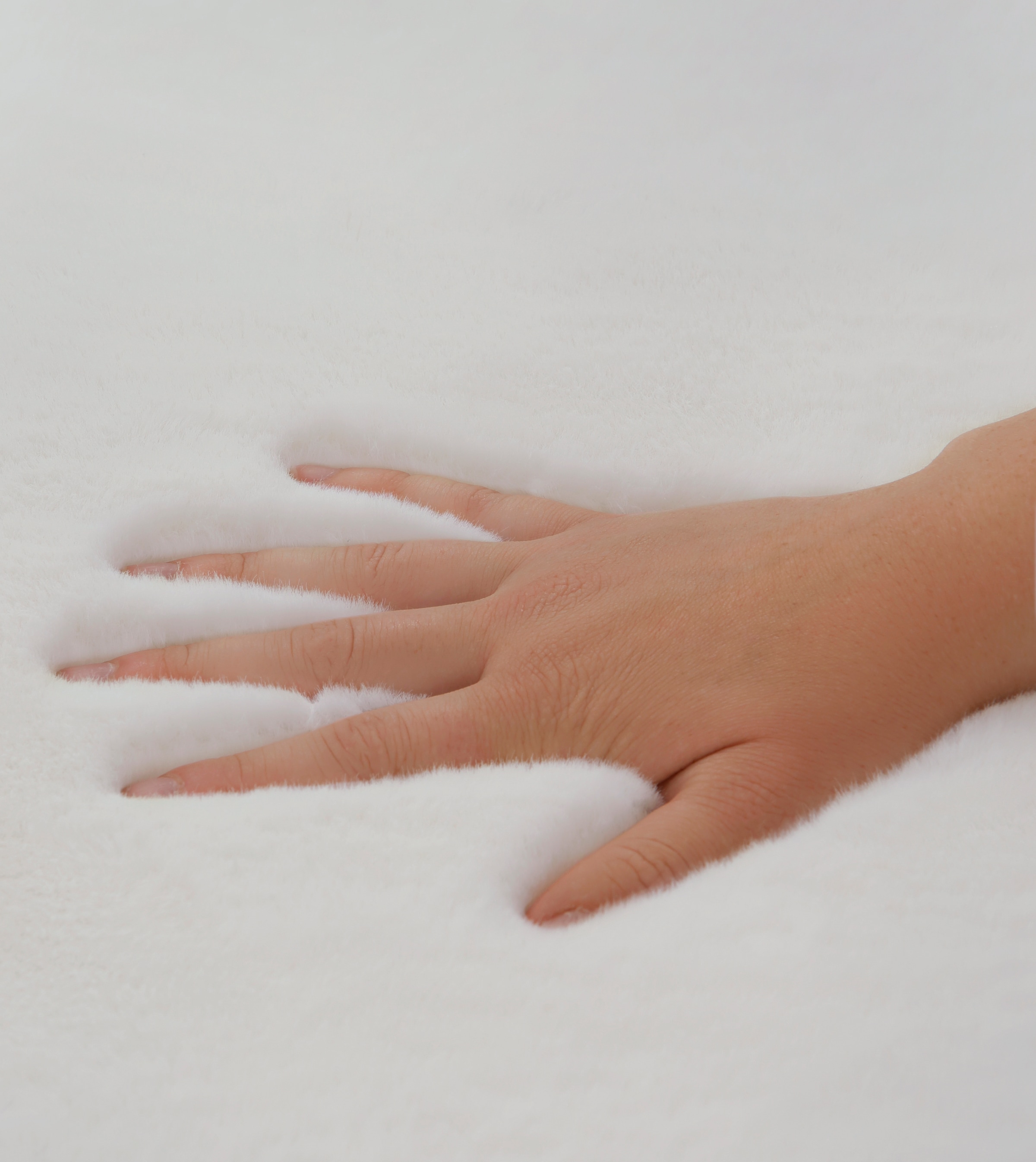 my home Fellteppich »Rabbit, Kunstfell, Kaninchenfell-Haptik, Microfaser,« rechteckig 42 mm Höhe besonders hoch und flauschig, Wohnzimmer, Schlafzimmer, Kinderzimmer