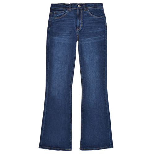 Levi's - HIGH RISE CROP FLARE - Bleu