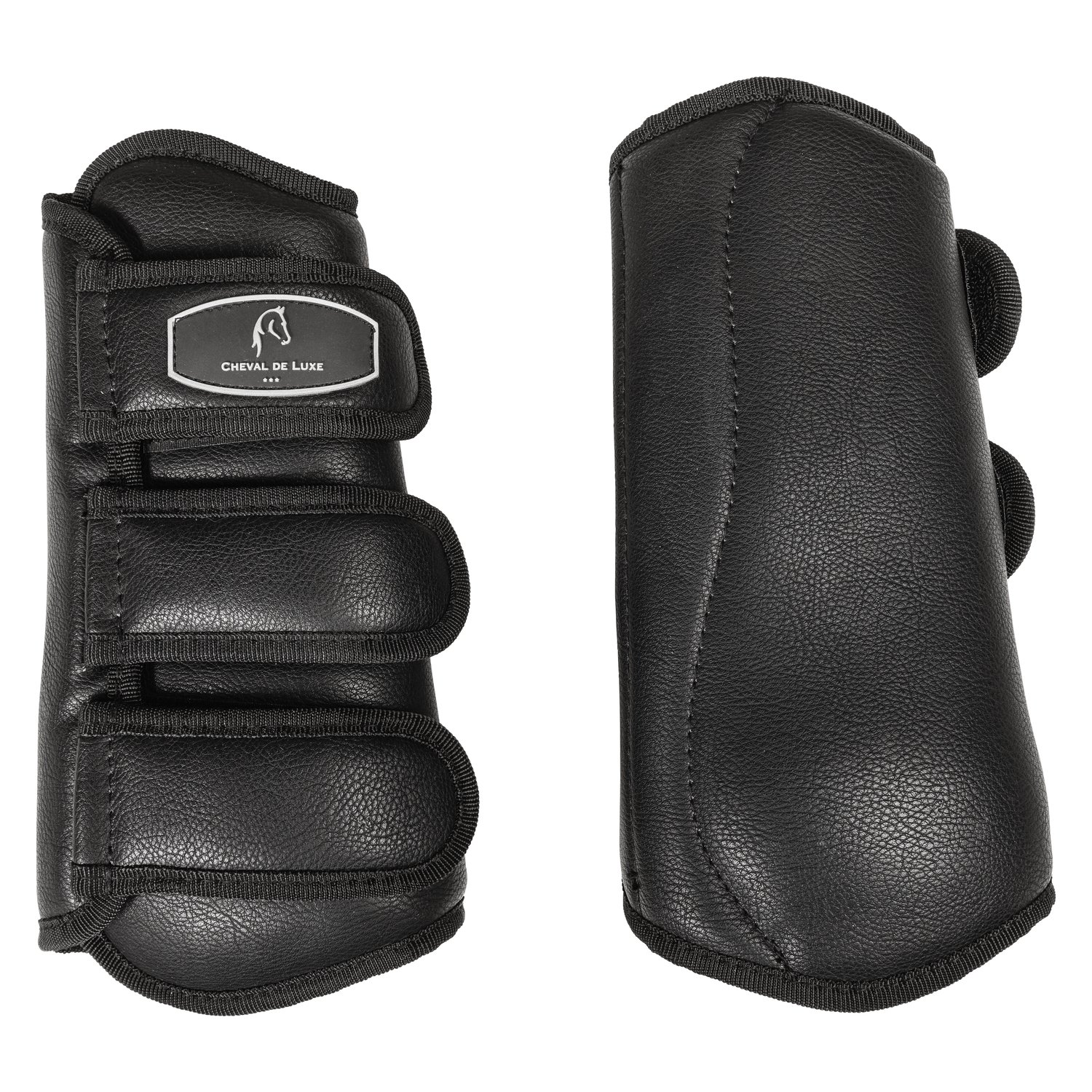 Cheval de Luxe Dressurgamaschen, vorne  - black