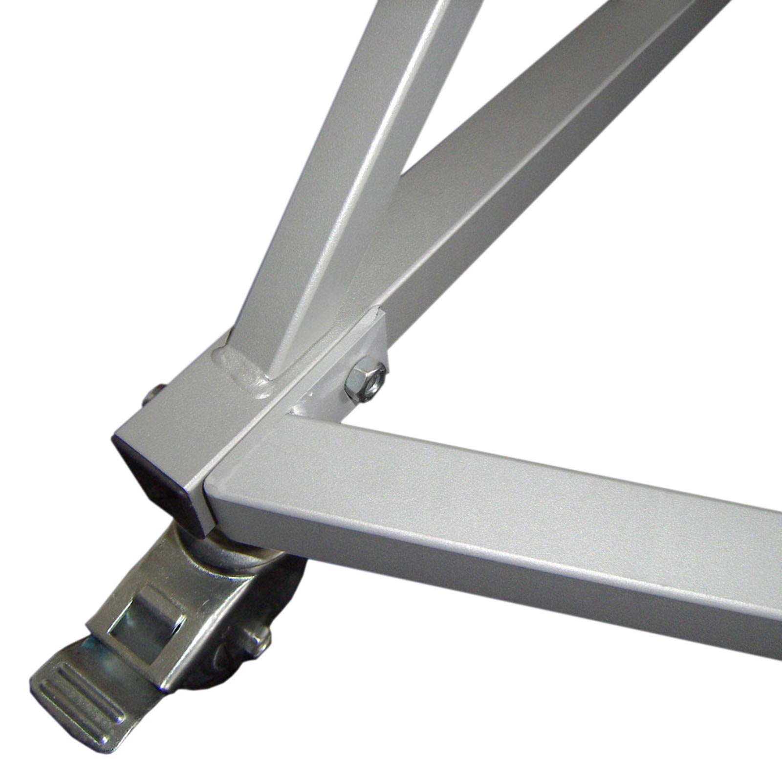 Profi-Kleiderständer - chrom-grau - 133 cm breit