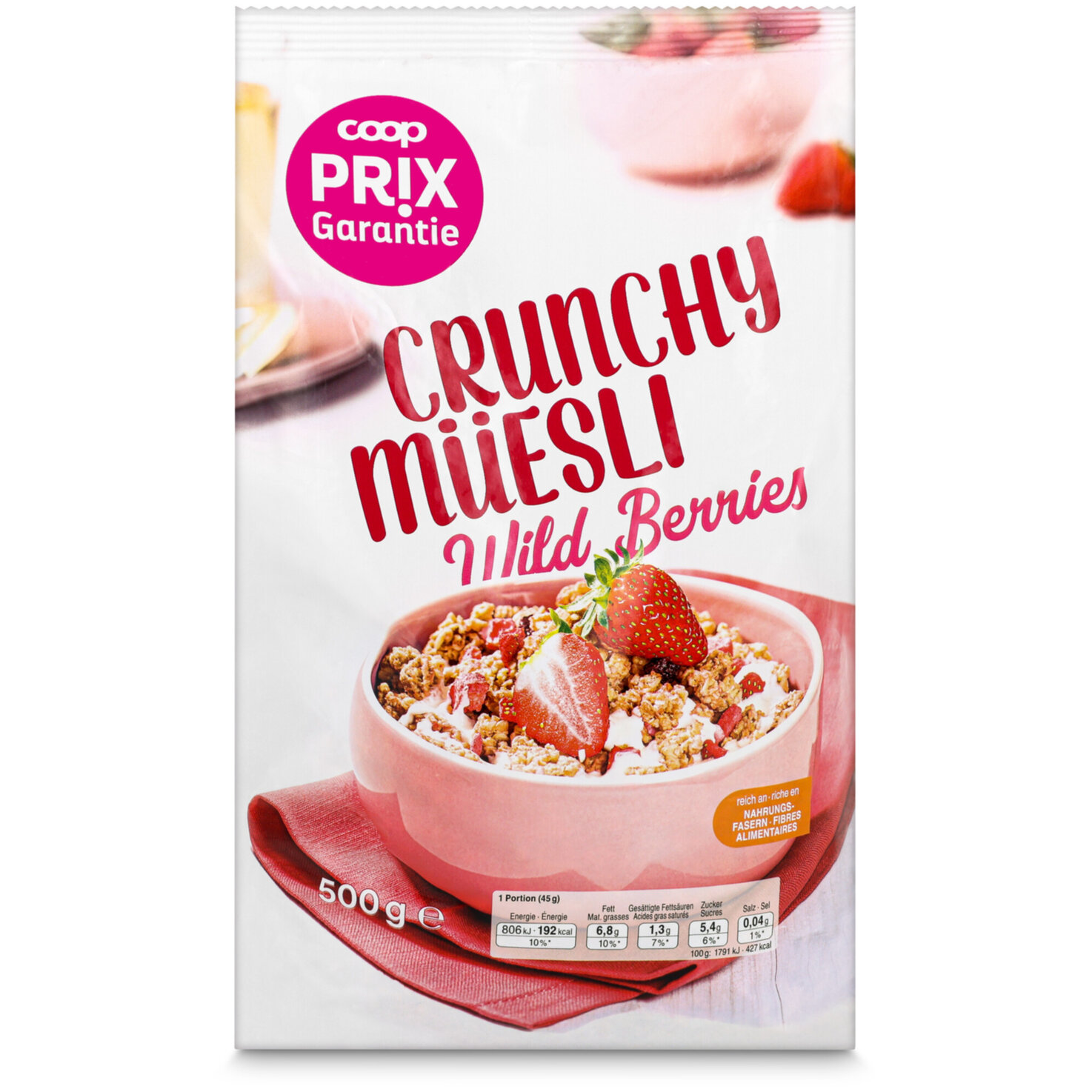 Prix Garantie Knuspermüsli Waldfrucht