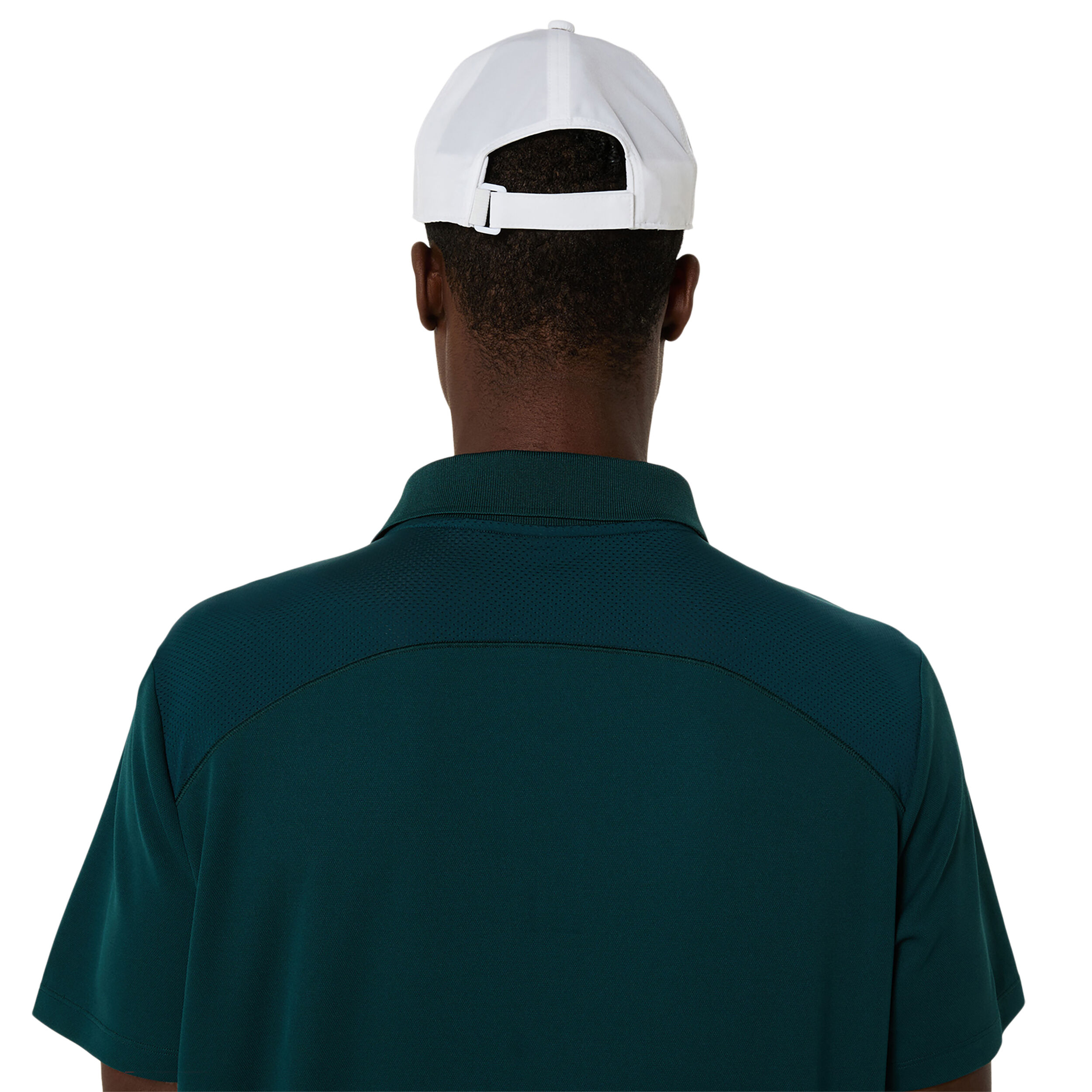 ASICS Court Polo Hommes - Vert Foncé
