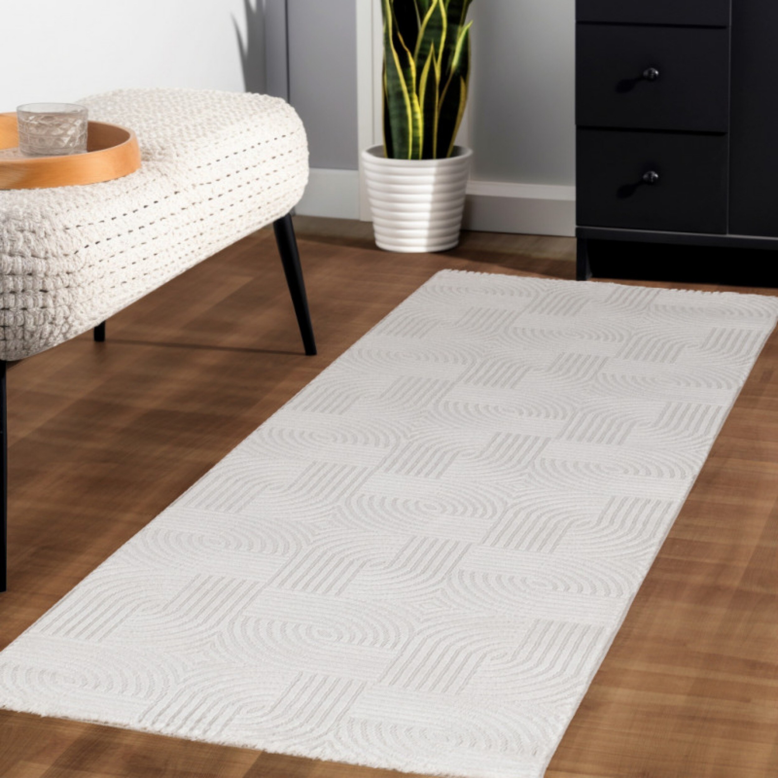 Teppich Wohnzimmer Kurzflor Skandinavische Stil Teppich, Einfarbig