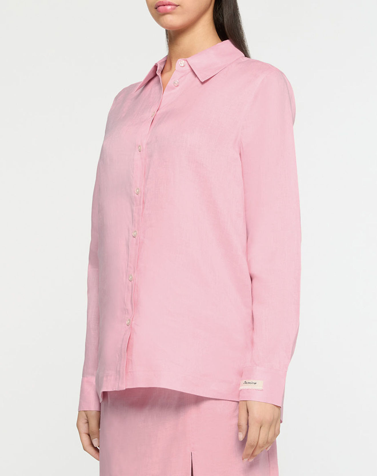 Scotch & Soda Chemise 100% Lin ample rose