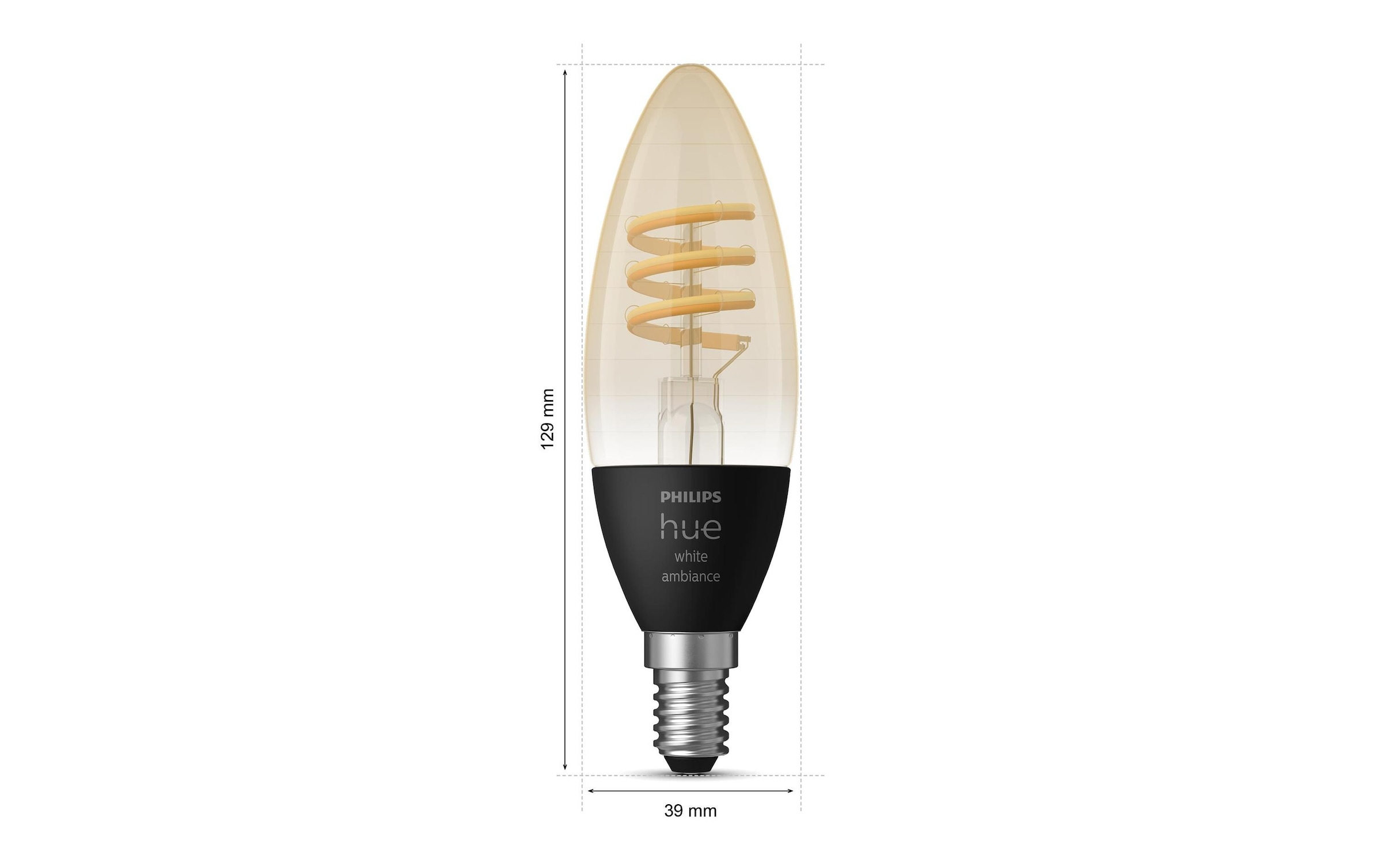 Philips Hue Spezialleuchtmittel »White Ambilight« E14