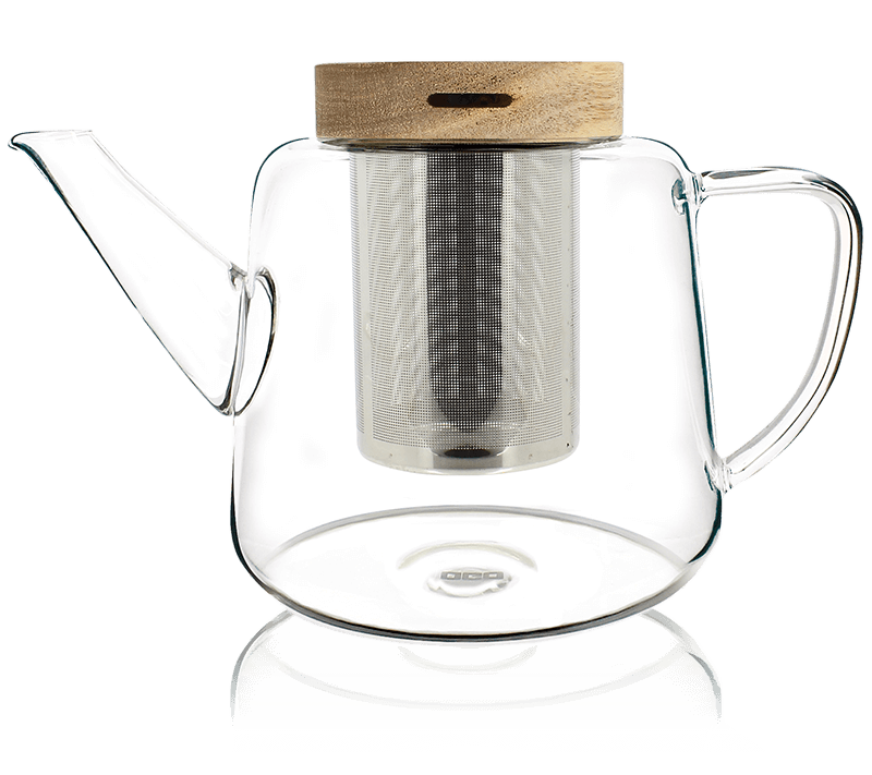Théière en verre 1L avec filtre en inox-OGO - Gustave