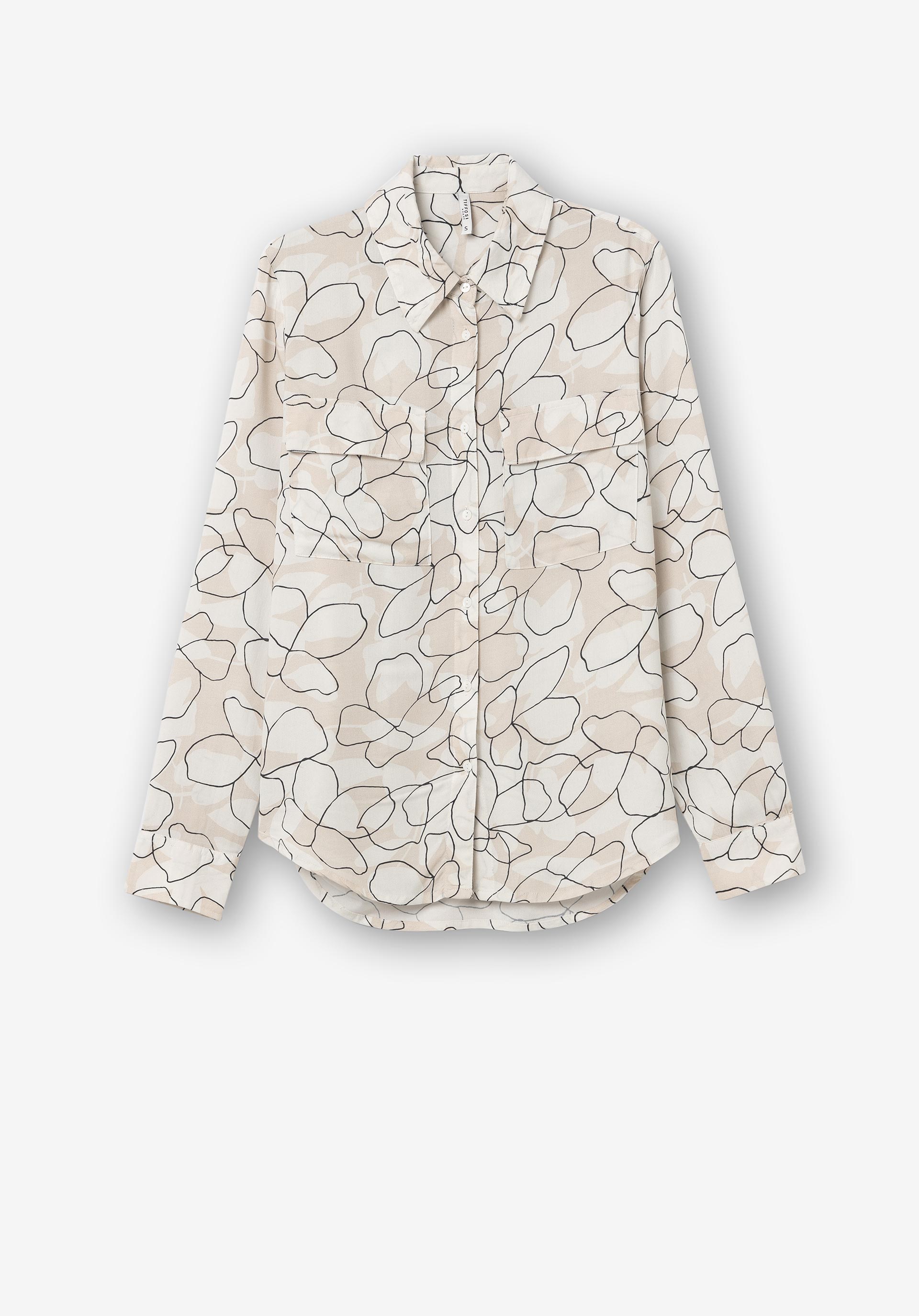 Camisa com Bolsos Frontais