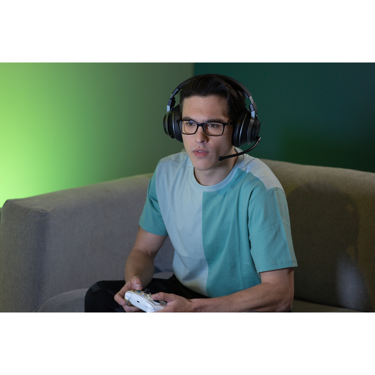 Turtle Beach Stealth gaming headset (sølv)