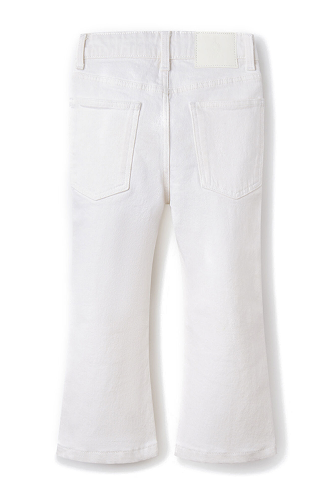 Calças jeans flare para meninas
