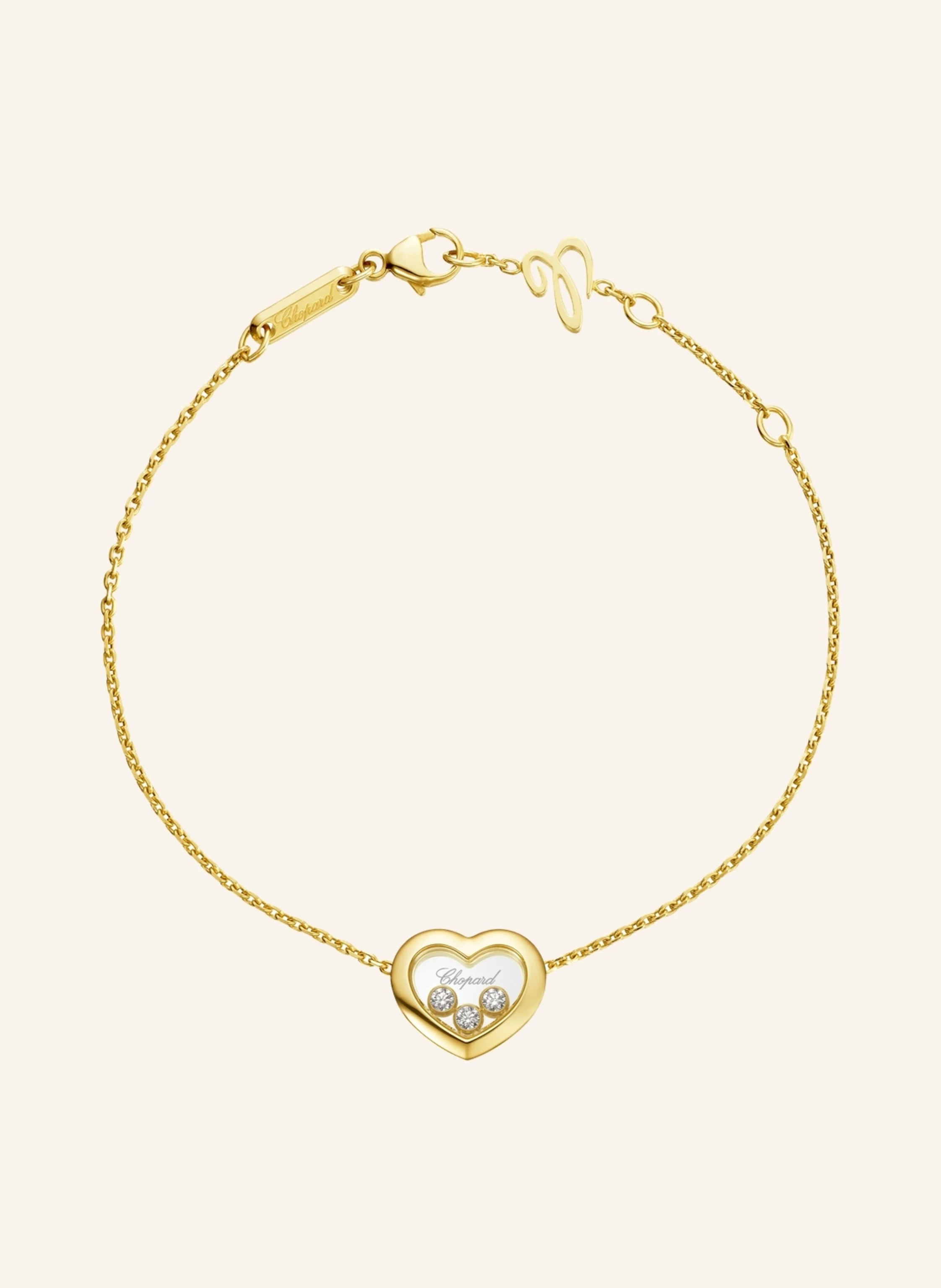 Chopard Armband HAPPY DIAMONDS ICONS Armband aus 18 Karat Gelbgold und Diamanten