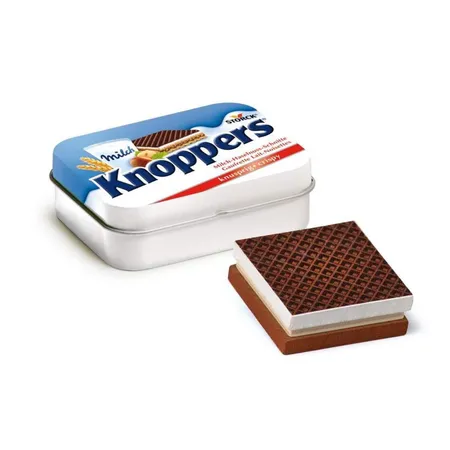Erzi Knoppers in der Dose