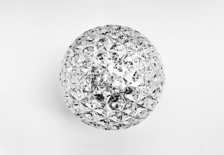 Kartell Planet High tafellamp LED geel