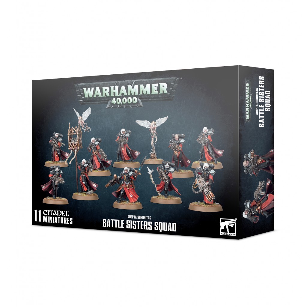 W40K : Adepta Sororitas - Battle Sister Squad