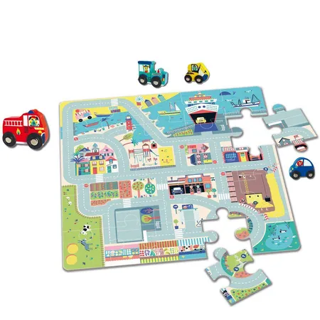 Hutter Trade Puzzle Mein erstes Straßenpuzzle von Auzou