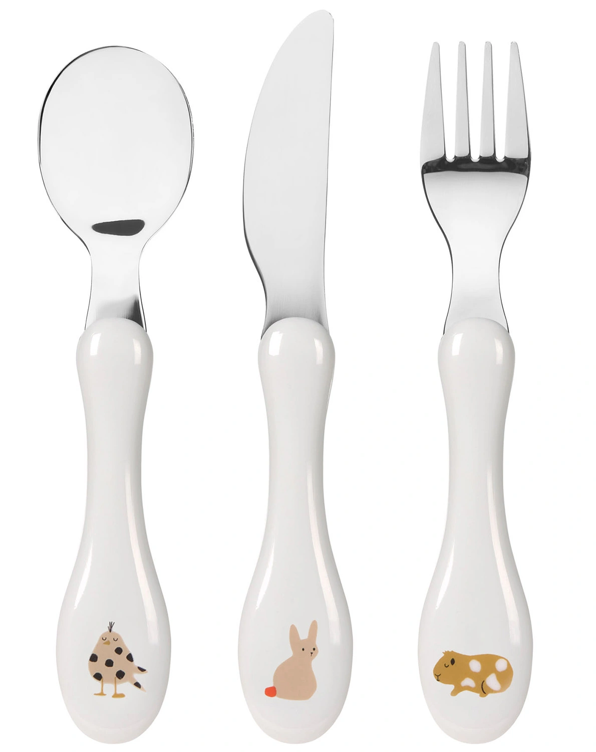 Besteck-Set LITTLE MATEYS 3-teilig in spicy orange