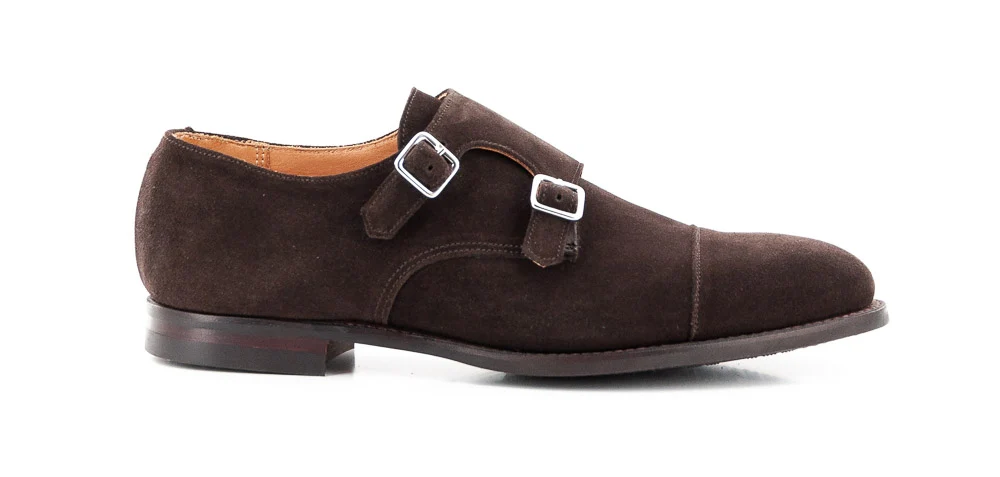CROCKETT AND JONES - LOWNDES 4 SUEDE OAK