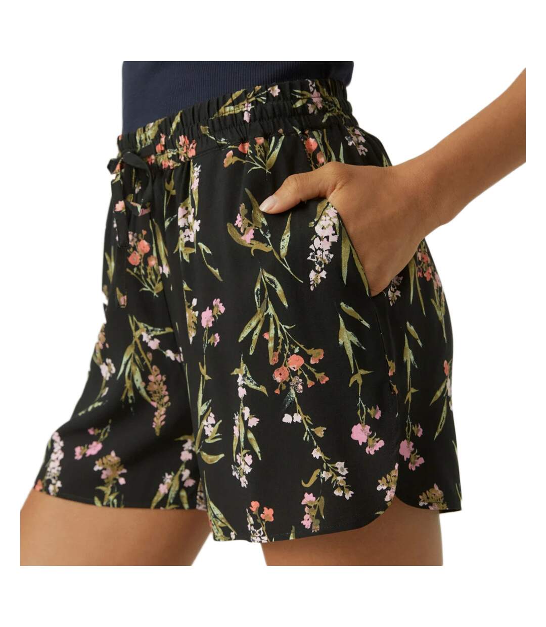 Short Noir à Motifs Femme Vero Moda Easy