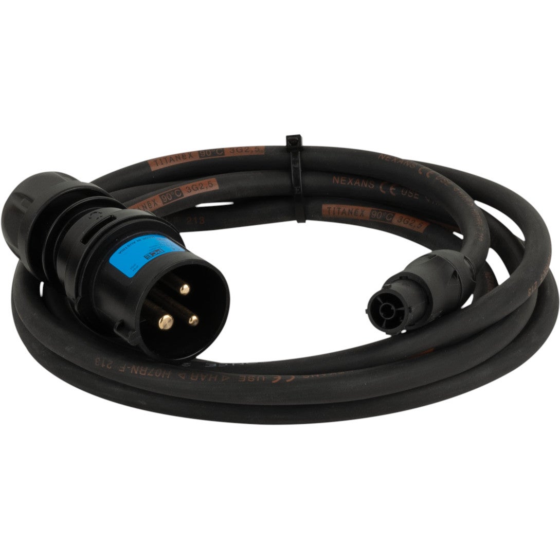 DAP 90574 TRUE1/CEE 3-pins verloopkabel, 16 A, 3x 2.5 mm², 1.5 m