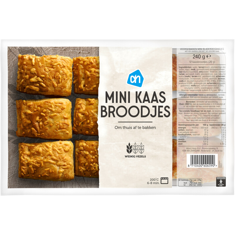 AH Mini kaasbroodjes